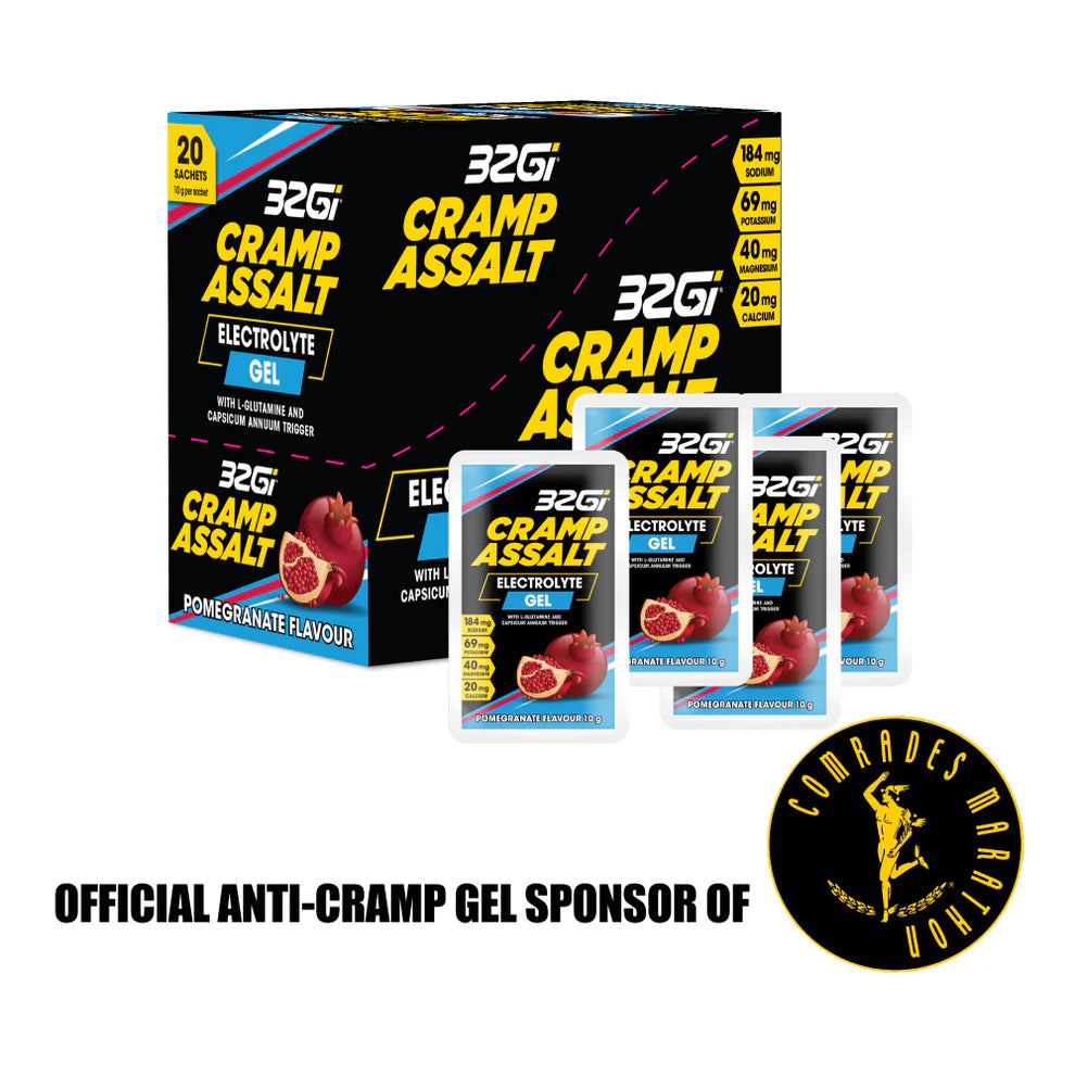 32Gi Cramp Assalt - Anti-Cramp & Electrolyte Gel