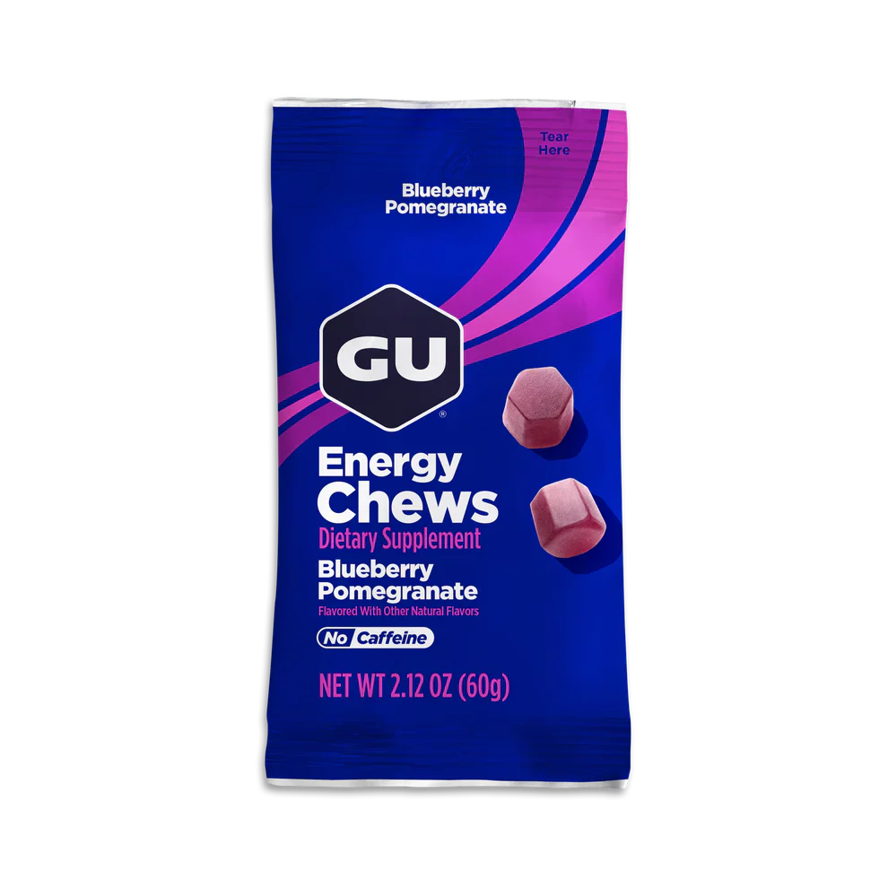 GU Energy Labs Blueberry Pomegranate Chews | Endurofix Endurance Nutrition South Africa