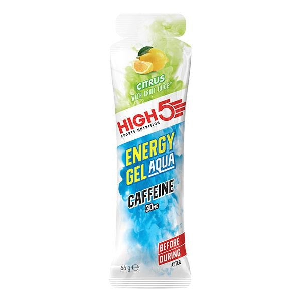 HIGH5 Aqua Citrus Caffeine Energy Gel | Macgrif sports nutrition