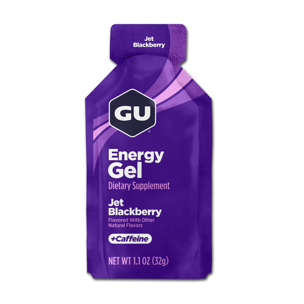 GU Energy Labs Jet Blackberry Caffeine Energy Gel | Endurofix Endurance Nutrition South Africa