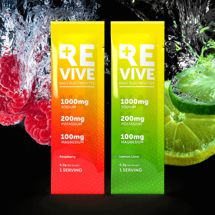 Revive Raspberry & Lemon Lime Electrolyte Drink