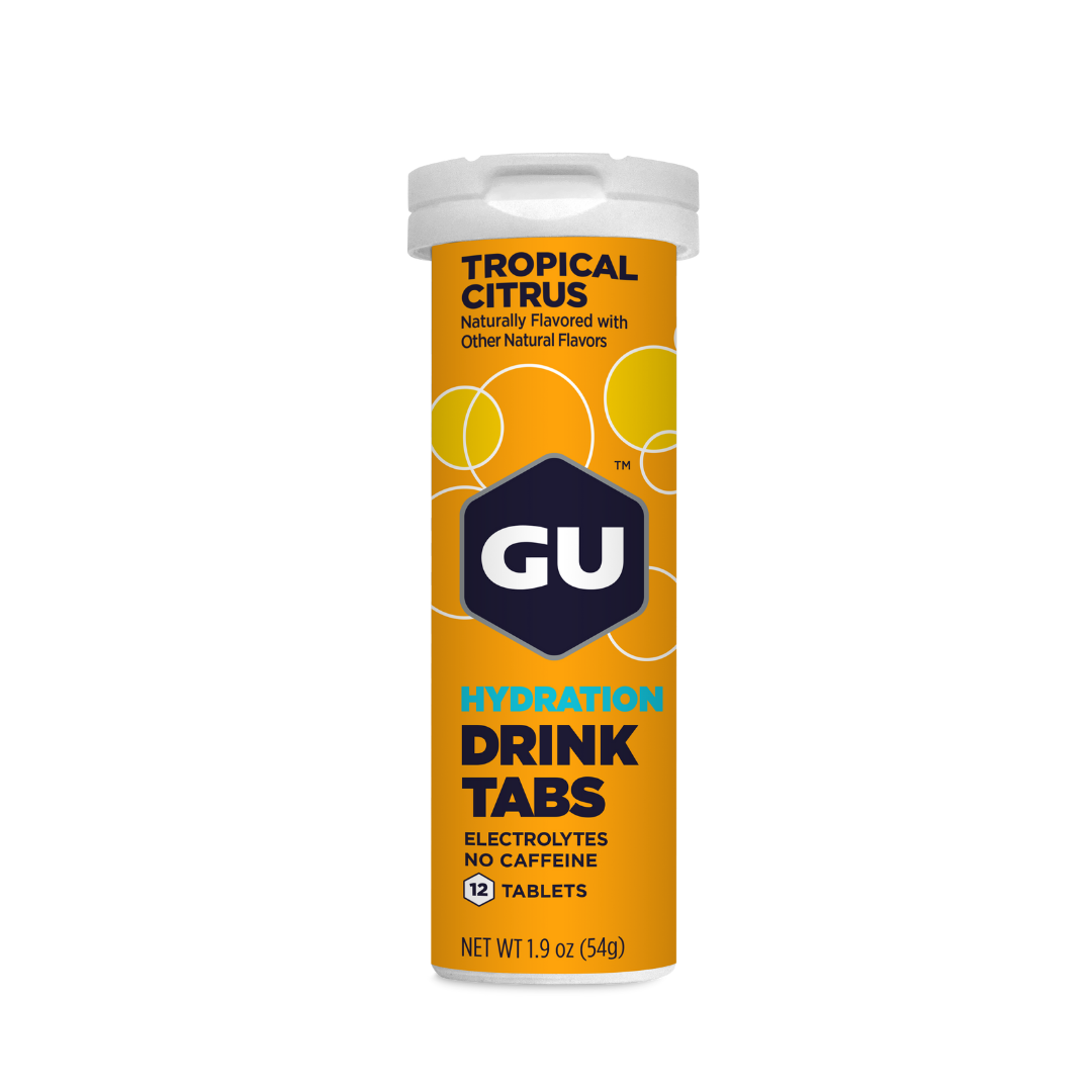Gu Energy Labs Tropical Citrus Hydration Tabs | Endurofix Endurance Nutrition South Africa