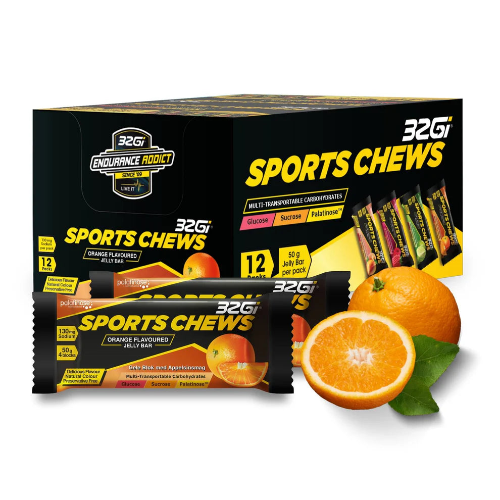 32Gi Sports Chews - Energy Sustaining Jelly Bar