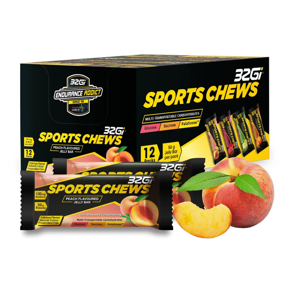 32Gi Sports Chews - Energy Sustaining Jelly Bar