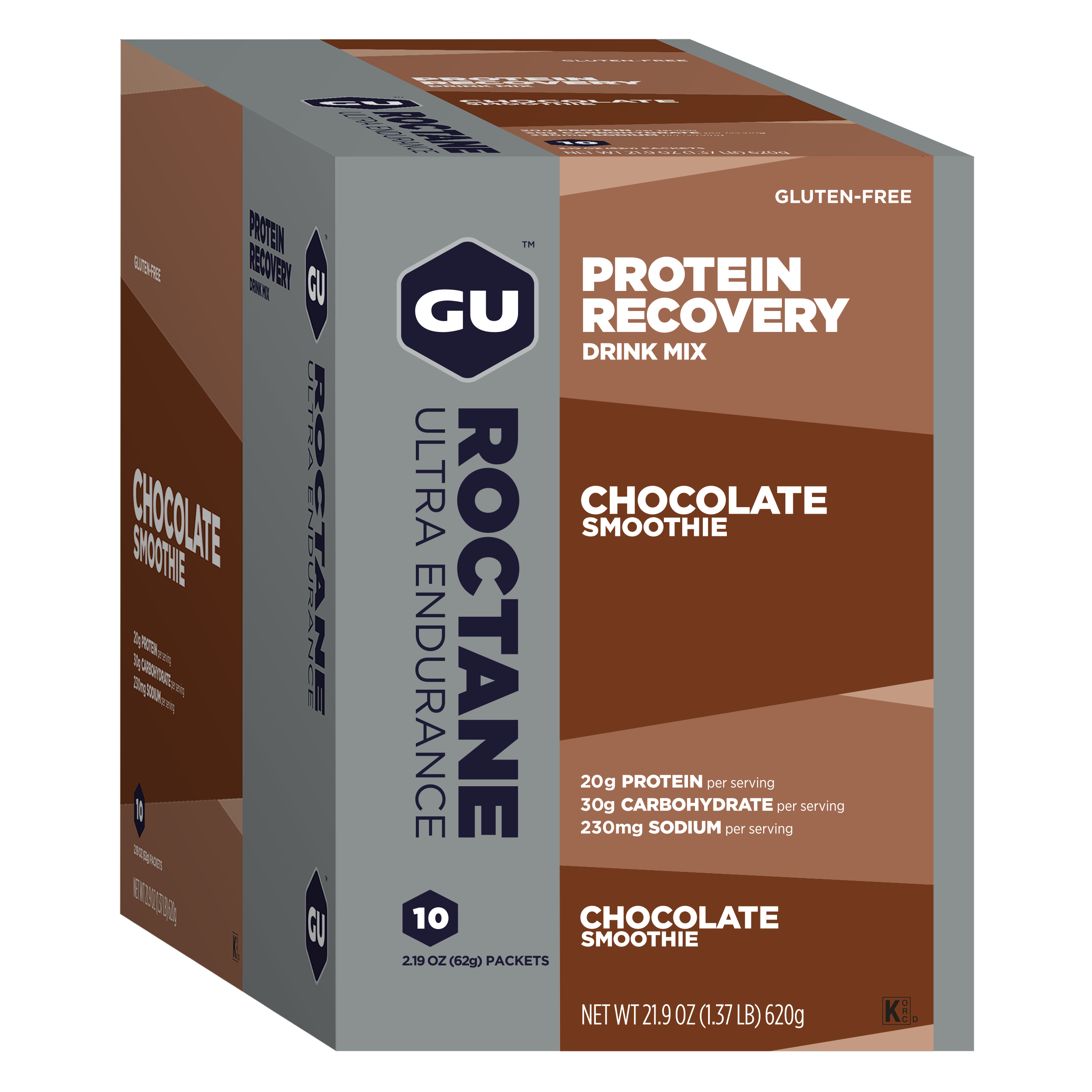 GU Energy Labs Chocolate Smoothie Recovery Drink