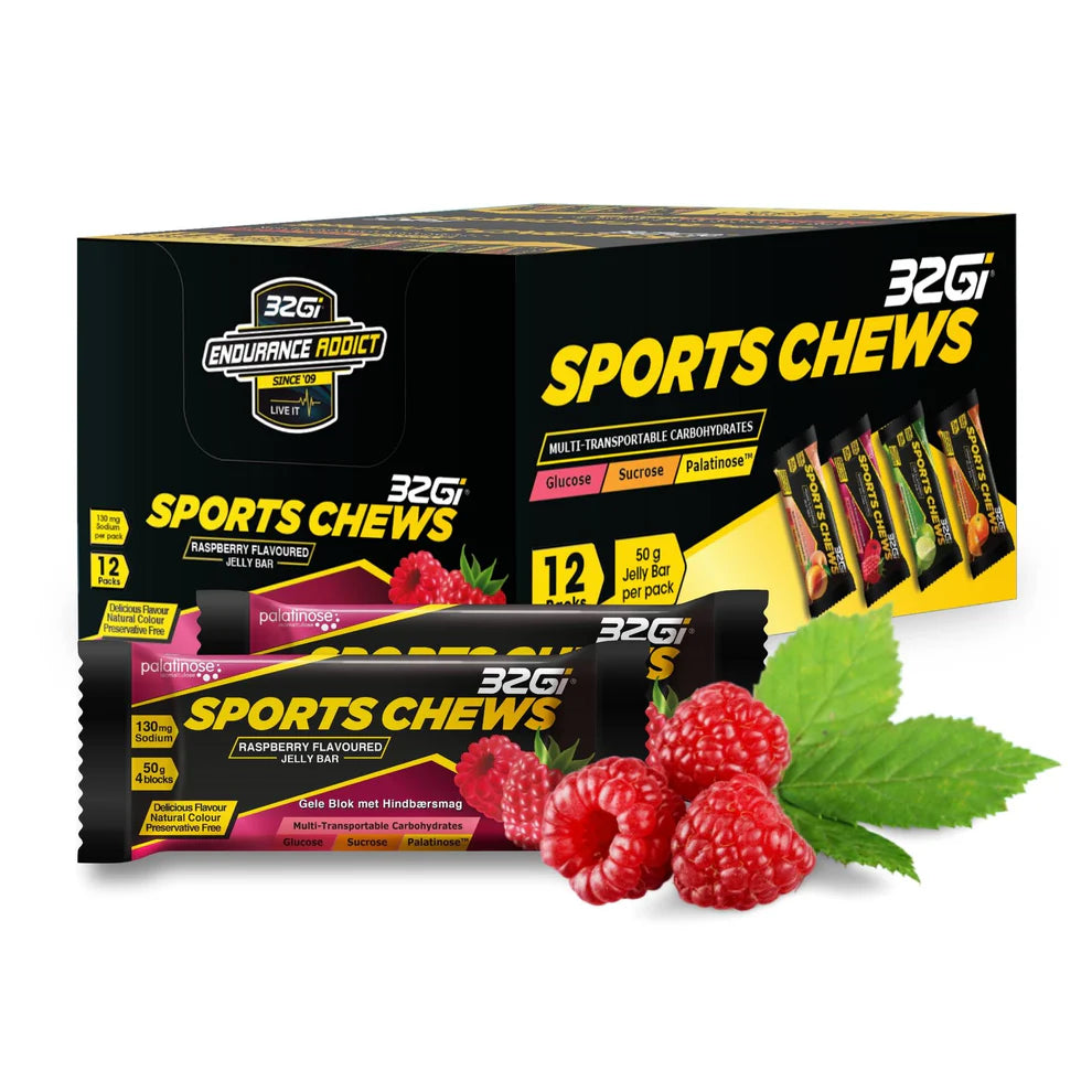 32Gi Sports Chews - Energy Sustaining Jelly Bar