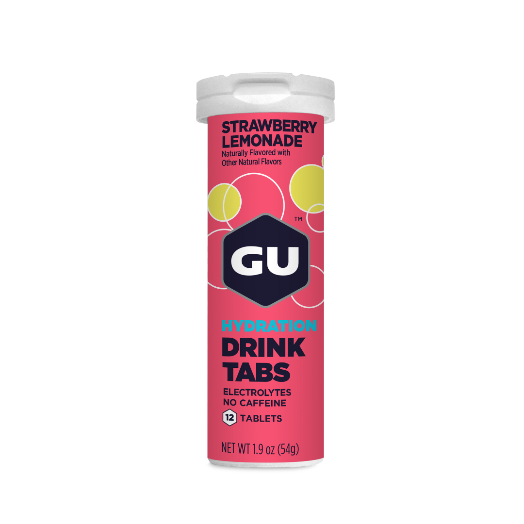 Gu Energy Labs Strawberry Lemonade Hydration Tabs | Endurofix Endurance Nutrition South Africa
