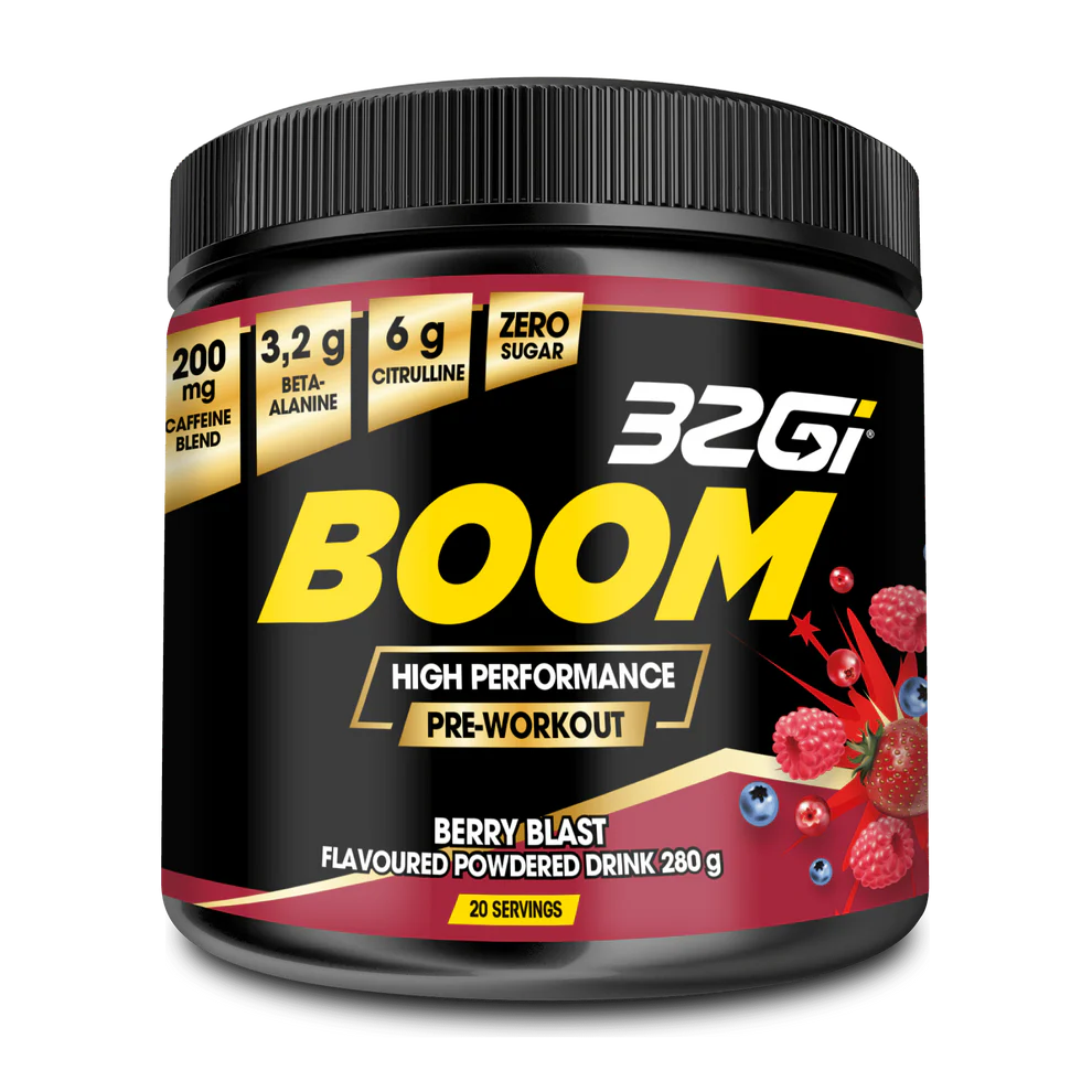 32Gi Boom Pre-Workout Drink Tub 280G