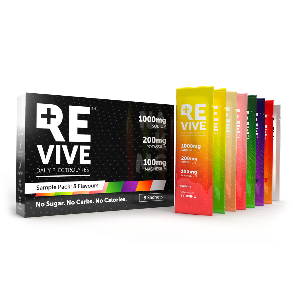 Revive Regular Revive Assorted (8-flavour sample pack) Electrolyte Drink – Macgrif