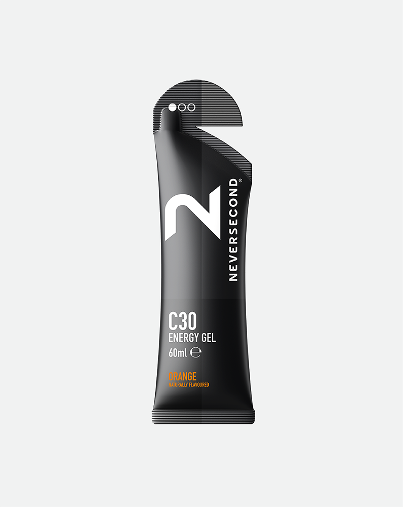 Never Second C30 Energy Gel Orange 12-pack
