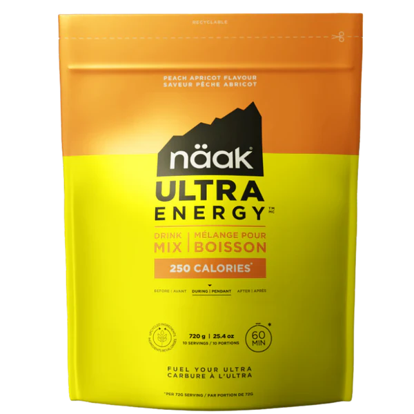Näak Ultra Energy™ Peach Apricot Carb Drink