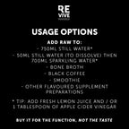 Revive Unflavoured / Unsweetened Electrolyte Drink