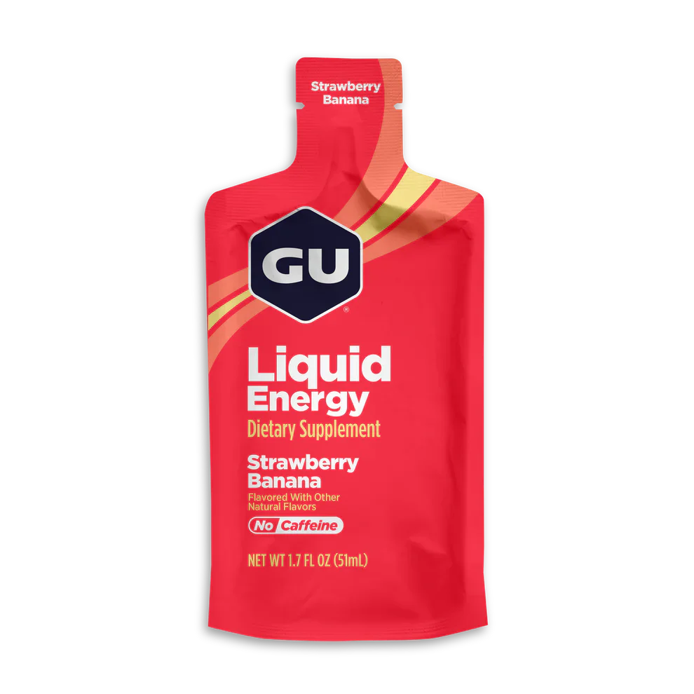 GU Energy Labs Liquid  Strawberry Banana Energy Gel | Endurofix Endurance Nutrition South Africa