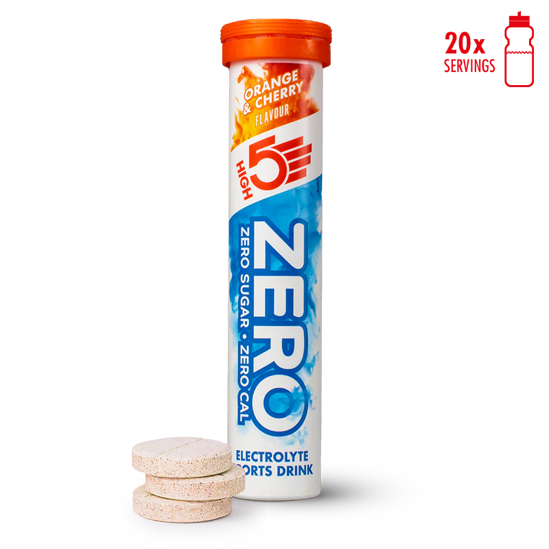 HIGH5 Zero Orange & Cherry Hydration Tabs
