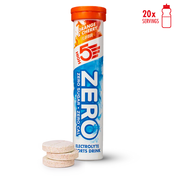 HIGH5 Zero Orange & Cherry Hydration Tabs