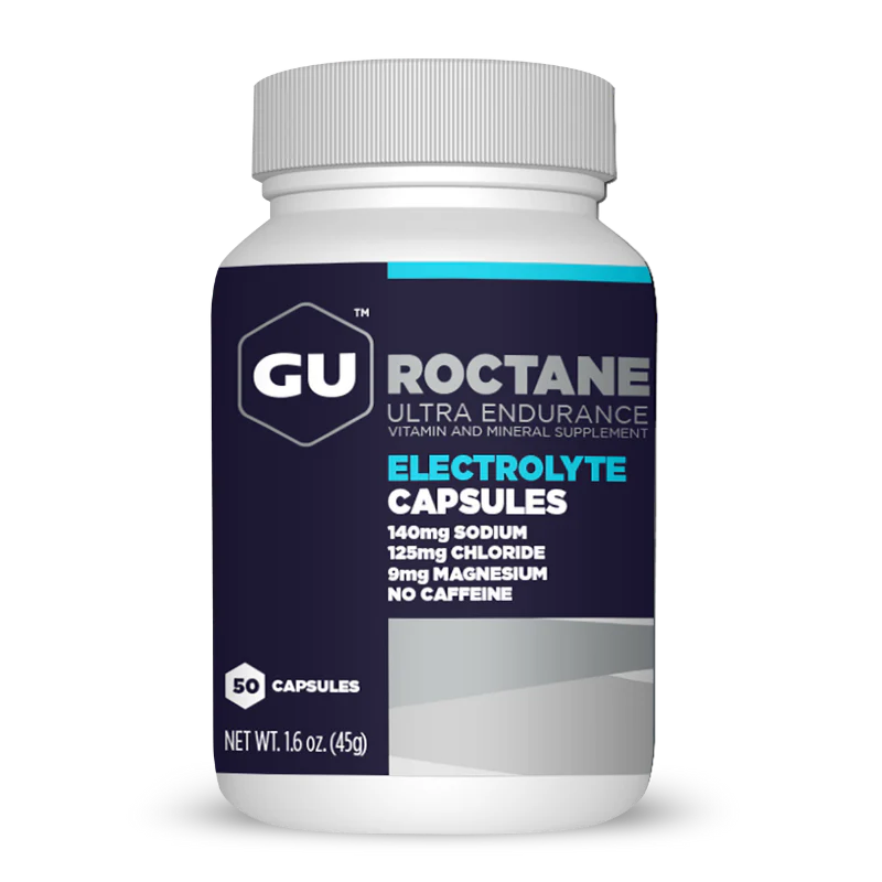 GU Energy Labs Roctane Electrolyte Capsules | Endurofix Endurance Nutrition South Africa