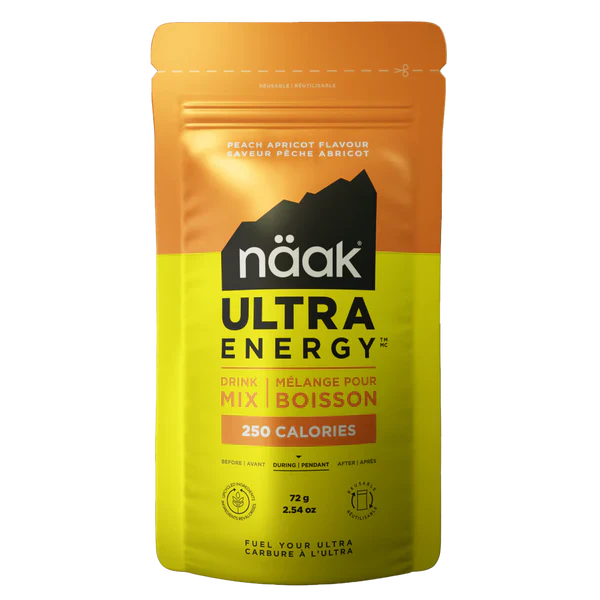 Näak Ultra Energy™ Peach Apricot Carb Drink