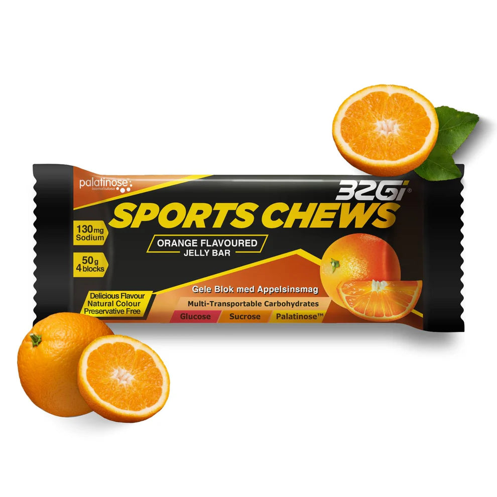 32Gi Sports Chews - Energy Sustaining Jelly Bar