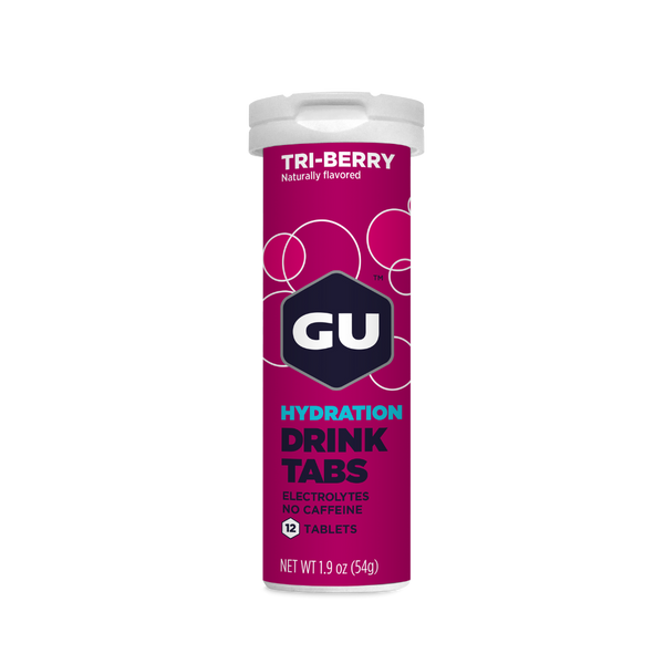 Gu Energy Labs Tri-berry Hydration Tabs | Endurofix Endurance Nutrition South Africa