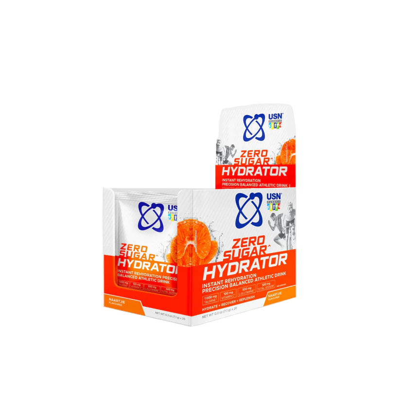 USN Zero Sugar Hydrator packaging on a white background