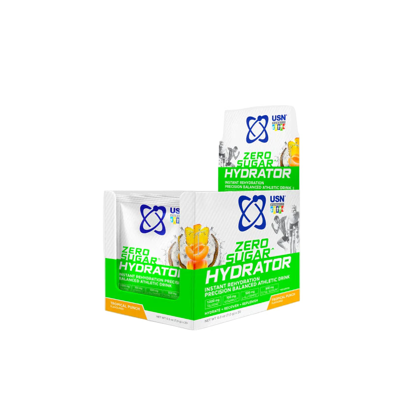 USN Zero Sugar Hydrator packaging on a white background